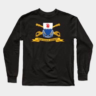 299th Cavalry Regiment w Br - Ribbon X 300 Long Sleeve T-Shirt